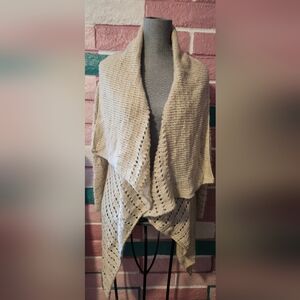 Knox Rose Beige Women's Knit Shall